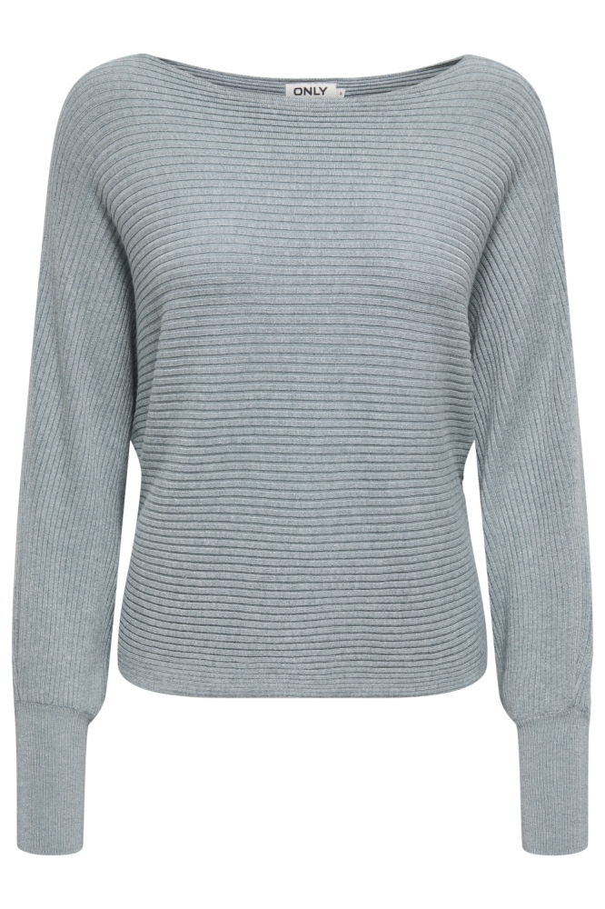ONLADALINE LIFE L/S SHORT PULLO KNT 15226298 Arona/W. MELANGE